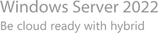 Microsoft Windows Server: Be cloud ready with hybrid